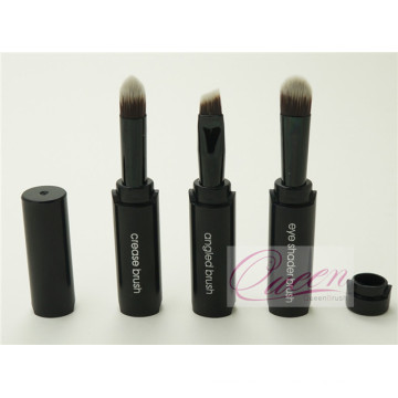 3PCS Black Plastic Handle Synthetic Shadow Shadow Kits